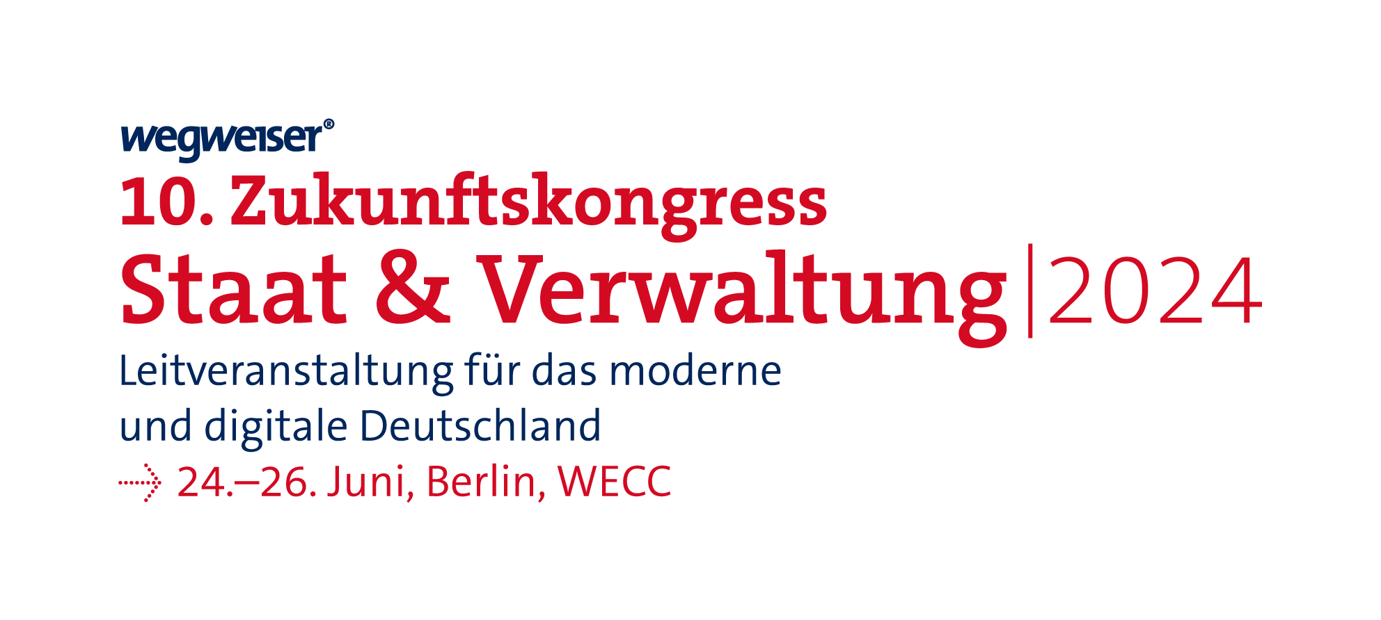 Logo des Zukunftskongresses Staat und Verwaltung 2024